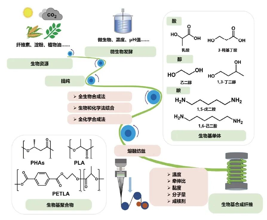 生物基合成纤维总体概况及分类